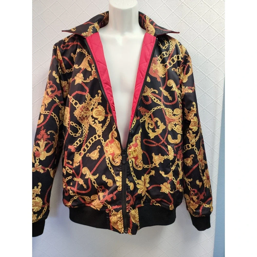 True Religion XL NEW! Limited Edition Reversible Bomber Jacket $695